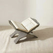 Foldable Islamic Book Stand – Grey