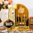 Acrylic Mirror Ramadan Countdown Calendar Tabletop Decoration