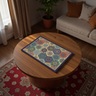 Moroccan Mosaic Dish Drying Mat, Absorbent & Non-Slip