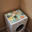 Washer Top Cover – Waterproof Non-Slip Moroccan Tile