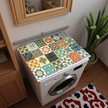 Washer Top Cover – Waterproof Non-Slip Moroccan Tile