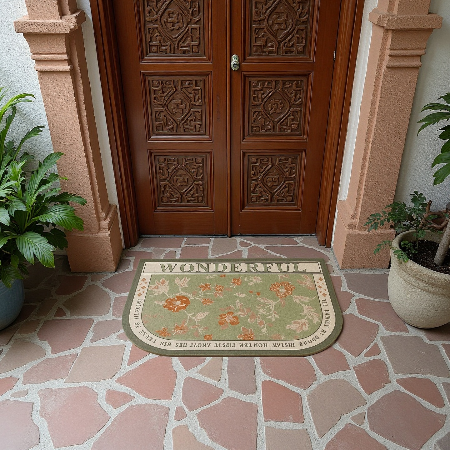 Quick-Dry Diatomaceous Bath Mat – Non-Slip, Water-Absorbent