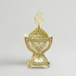 White-Gold Moroccan Incense Burner