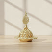 Holy Flame Gold Metal Incense Burner
