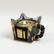Black-Gold Kaaba-Inspired Incense Burner