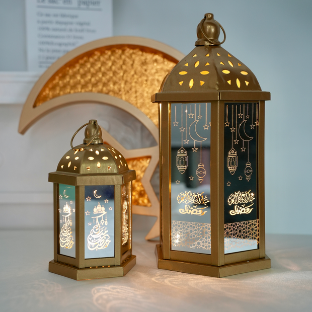 Ramadan Eid Iron LED Lights Decoration