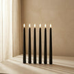 LED Remote Taper Candle – Black