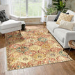 Non-Slip Indoor Area Rug – Terracotta & Honey