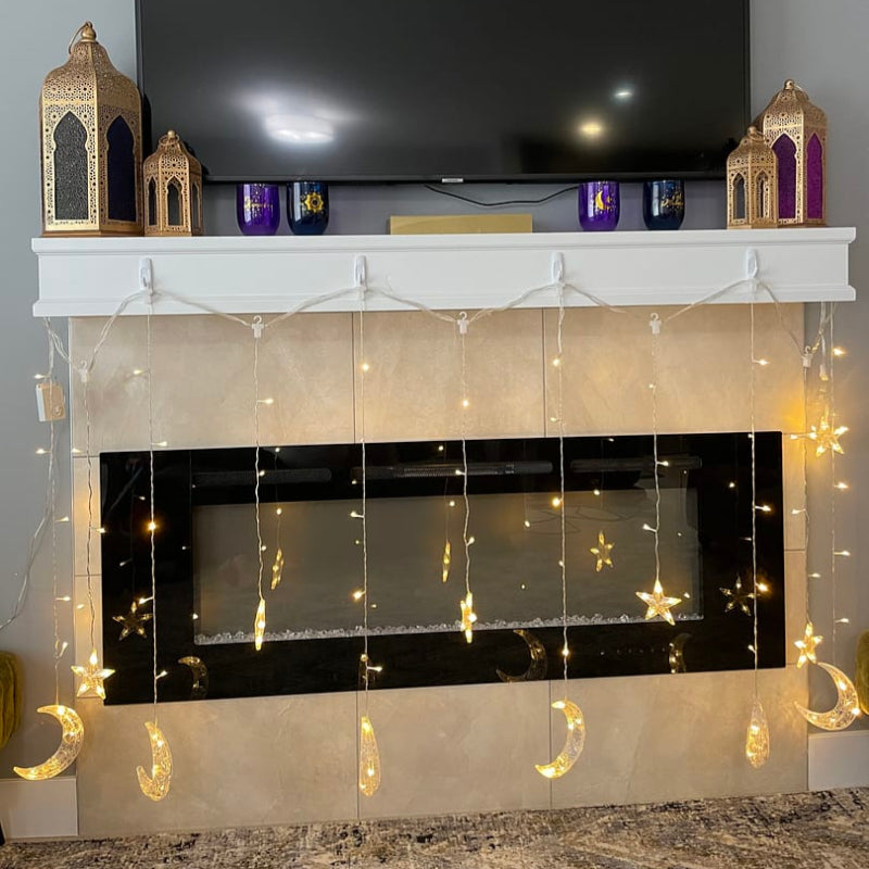 MOON & STAR STRING LIGHTS