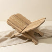 Foldable Islamic Book Stand – Natural Wood