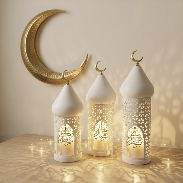 Ramadan Moonlight LED Lantern Islamic Decorative Table Lamp
