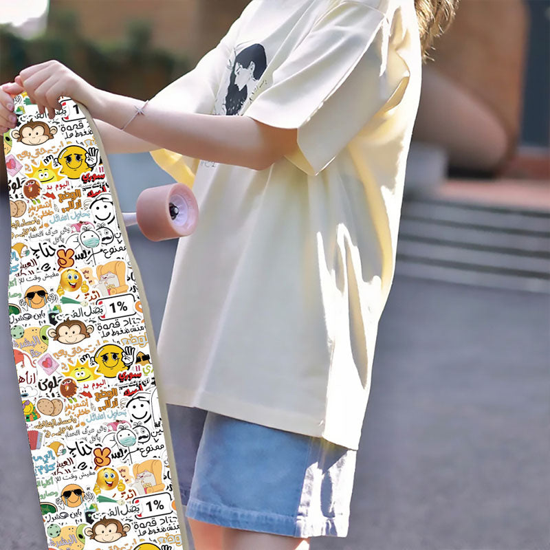 50pcs Arabic Funny Quote Stickers