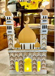 Illuminated Wooden Castle Ramadan & Eid Countdown Calendar