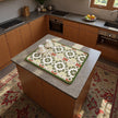 Dish Drying Mat, Absorbent & Non-Slip, Moroccan Style