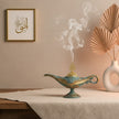 Arabian Aladdin Lamp Resin Incense Burner