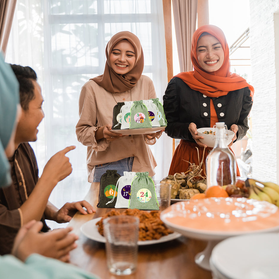 30 pieces of 2025 Ramadan Advent Calendar Digital Bag