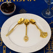 7-Piece Gold Decorative Spoon Set