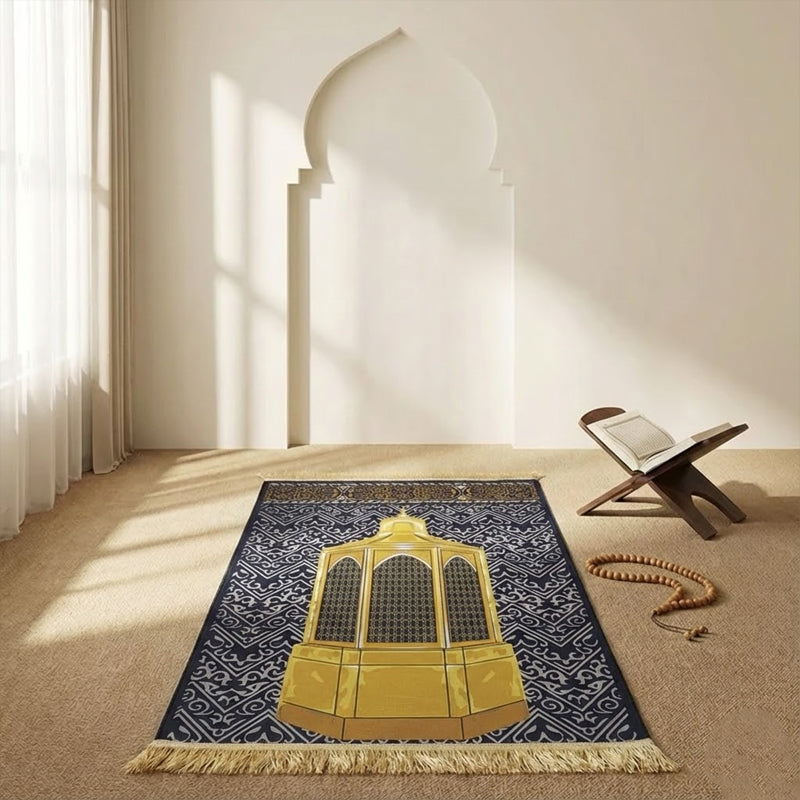 Golden Pavilion Premium Prayer Mat