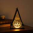 Arabic Triangle LED Ramadan Light – Black A