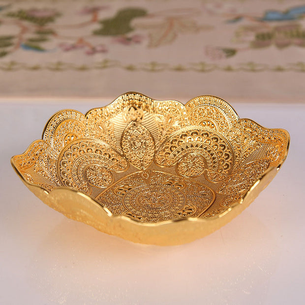 Luxury Gold Serving Bowl