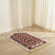 Premium Soft Mihrab Design Prayer Mat – Red