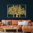 Tree of Life Metal Wall Art – 3-Piece Set