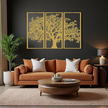 Tree of Life Metal Wall Art – 3-Piece Set