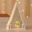 Arabic Triangle LED Ramadan Light – White A