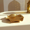 Gold Metal Arabic Wavy Edge Serving Tray