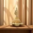 Holy Flame Gold Metal Incense Burner