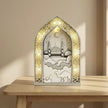 Ramadan Night Light – LED Wooden Mosque Arch (Camel)