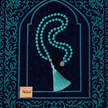 Turquoise Tassel Necklace – Boho Medallion Pendant