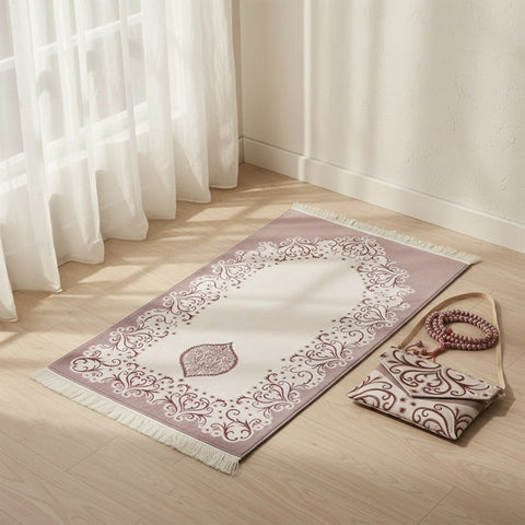 Small Portable Compact 3-Piece Prayer Set – Purple