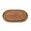 Natural Wooden Serving Tray Set – Oval