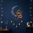 Floral Crescent Lantern Hanging Ornament