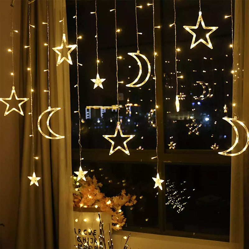 MOON & STAR STRING LIGHTS