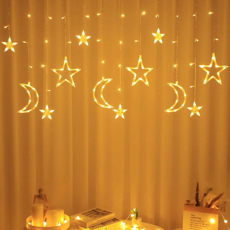 MOON & STAR STRING LIGHTS
