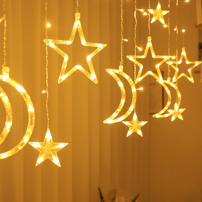 MOON & STAR STRING LIGHTS