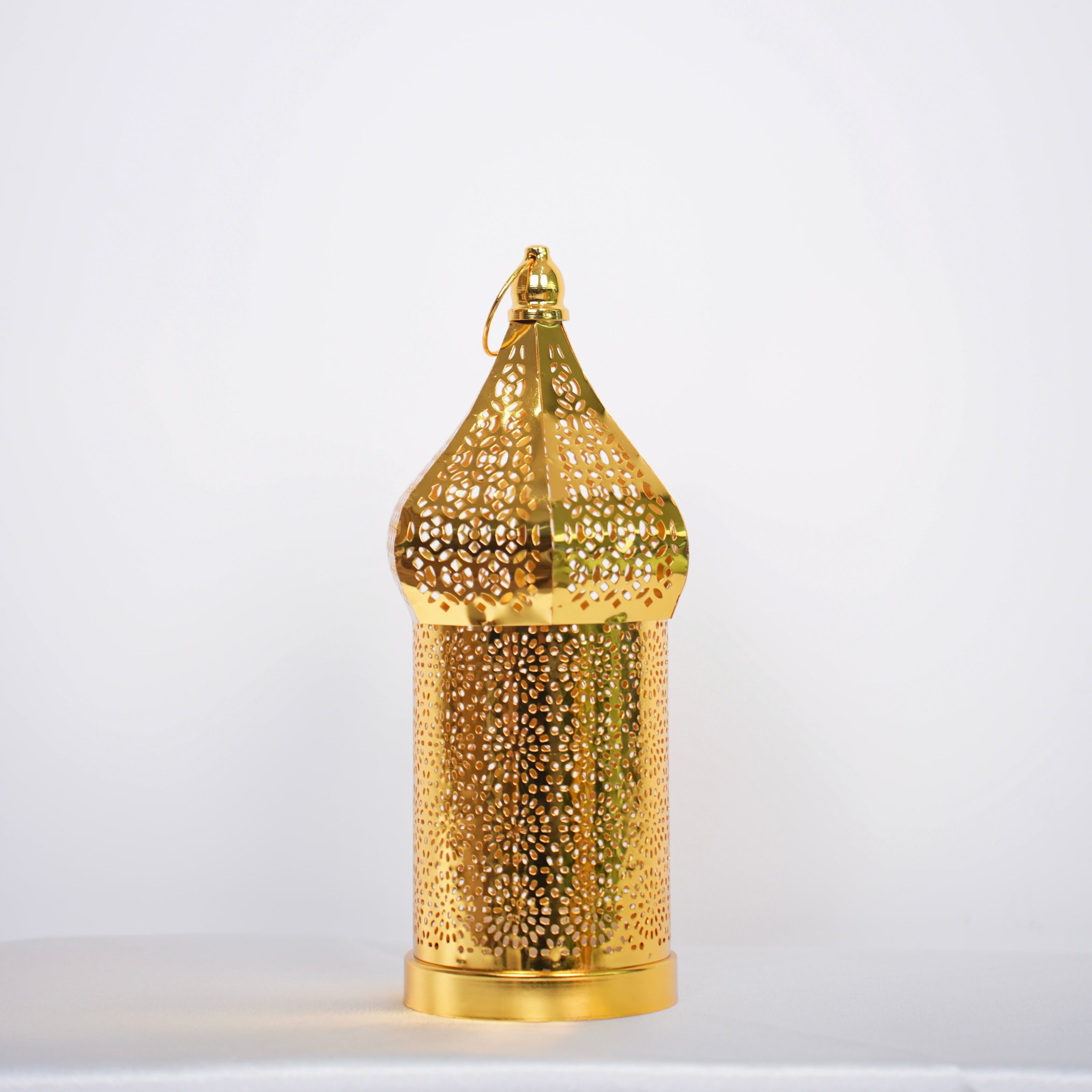 Moroccan Hollow LED Wind Lamp Floor Lantern