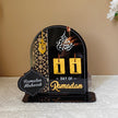Acrylic Mirror Ramadan Countdown Calendar Tabletop Decoration
