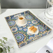 Moroccan Mosaic Plastic Serving Tray