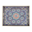 Moroccan Mosaic Plastic Serving Tray