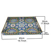 Moroccan Mosaic Plastic Serving Tray