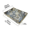 Moroccan Rectangular Plastic Serving Tray