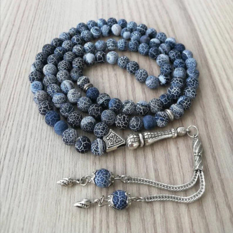 Agate Tasbih Prayer Beads with Tassel