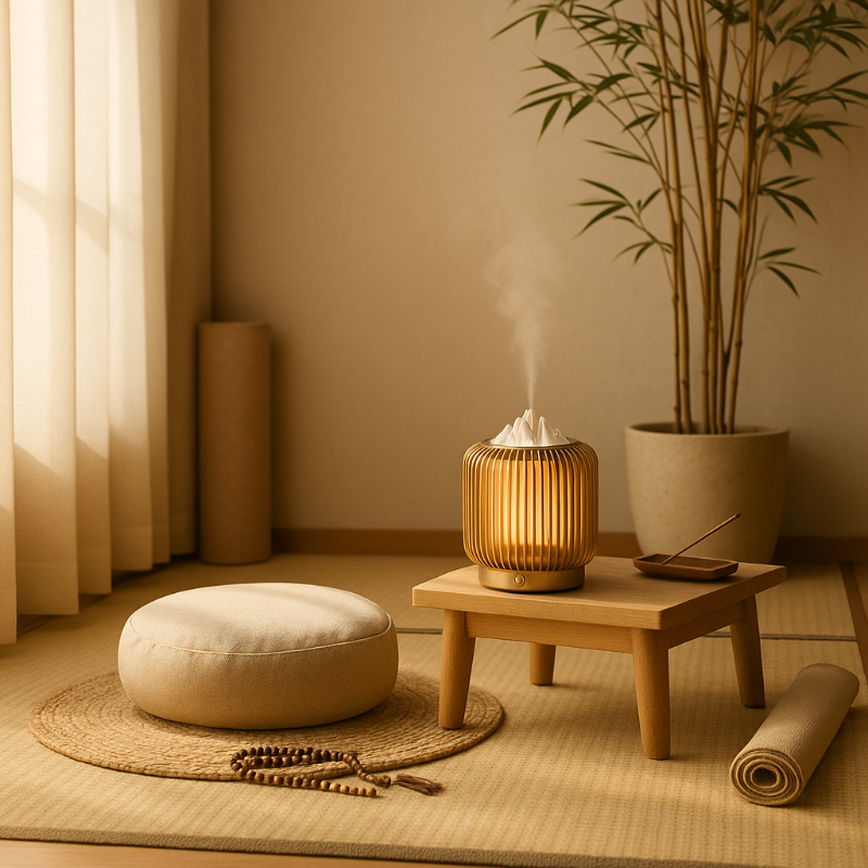 Multi-Functional Flame Diffuser Night Light