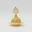 Royal Crown Gold Metal Incense Burner