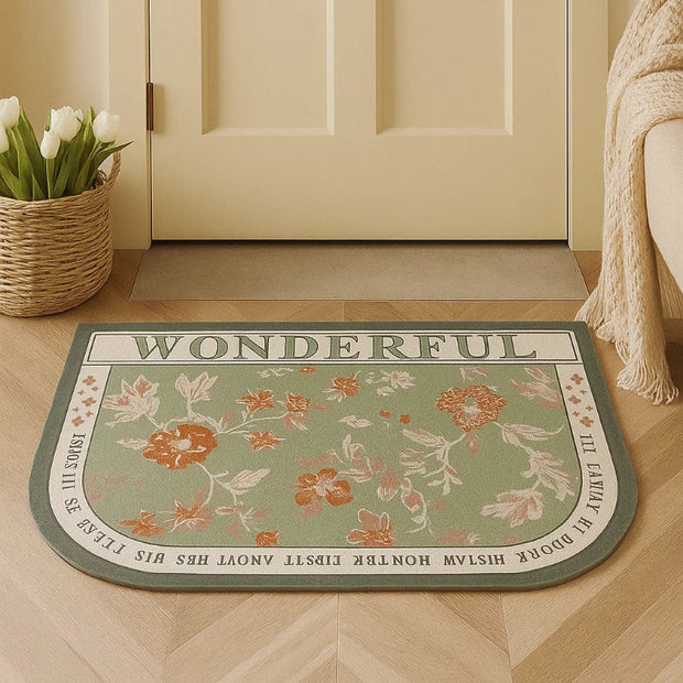 Quick-Dry Diatomaceous Bath Mat – Non-Slip, Water-Absorbent