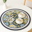 Moroccan Style Trivet Mat – Blue & Yellow