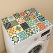 Washer Top Cover – Waterproof Non-Slip Moroccan Tile